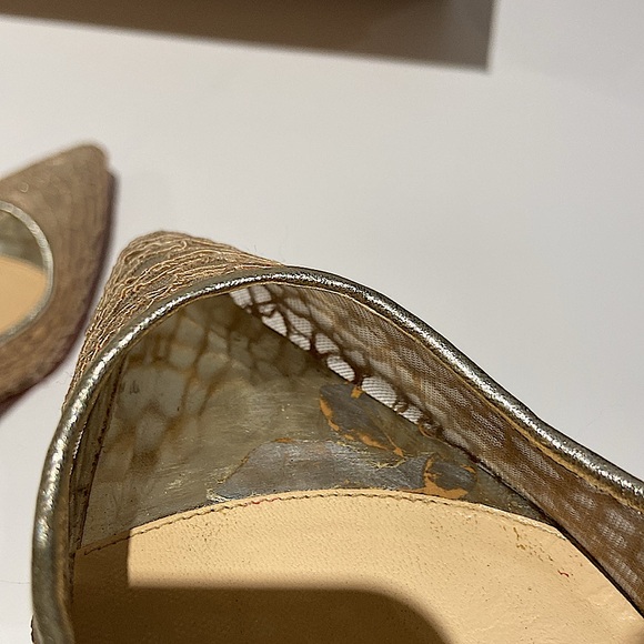 Christian Louboutin Follies Lace 100 Dent Chain/Nappa Lam/Spec Version Multi - Picture 11 of 14